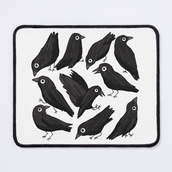 Item preview, Cute cartoon crow pack designed and sold by Mayarart.