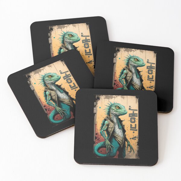 Item preview, Cool Iguana Graffiti Manga Anime Character designed and sold by tronictees.