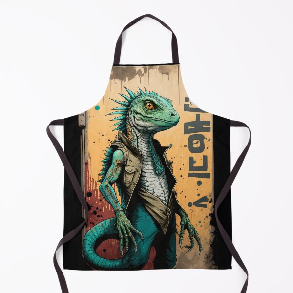 Item preview, Cool Iguana Graffiti Manga Anime Character designed and sold by tronictees.