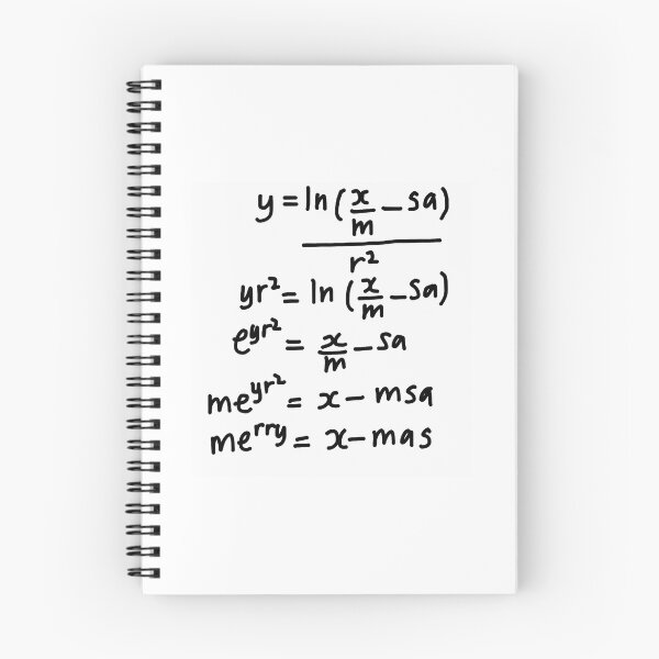 Item preview, Christmas Greeting for Mathematicians designed and sold by Calligrapher66.
