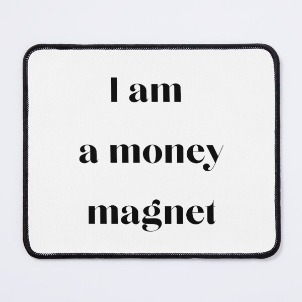 Item preview, I AM A MONEY MAGNET | affirmation | spiritual | meditation | mystical | yoga designed and sold by soulupdesign.