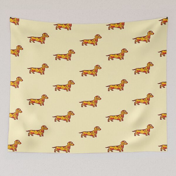 Item preview, Pizza Dog Pizza dachshund dog designed and sold by shokA Design.