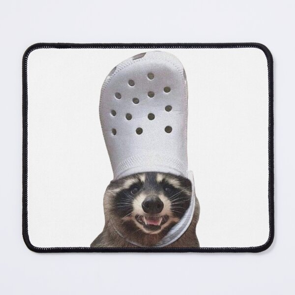 Item preview, shocked croc raccoon designed and sold by Lauren Kenney.