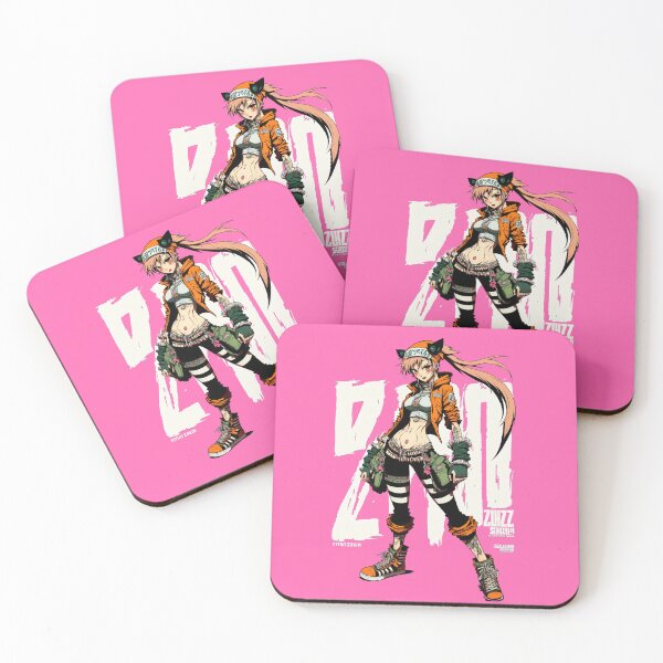 Item preview, Cool Cat Girl Graffiti Manga Anime Character designed and sold by tronictees.