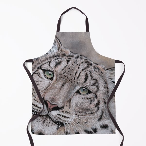 Item preview, Hello - Snow Leopard designed and sold by LindaSayeghArt.