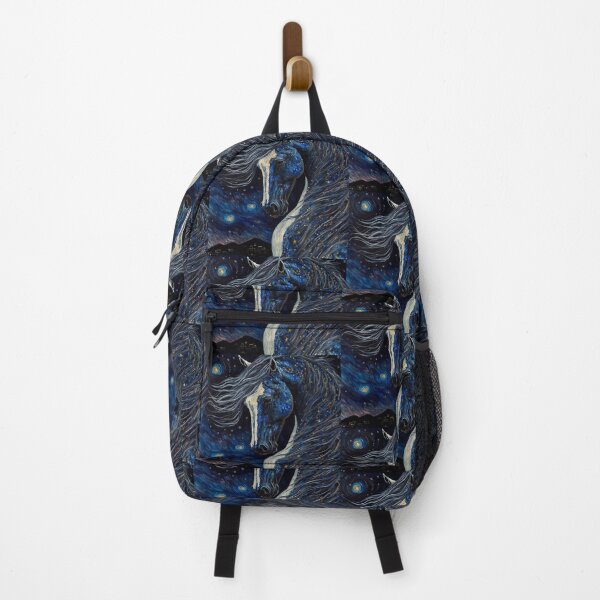 Item preview, Starry night blue horse - original artwork designed and sold by j9gothbe.