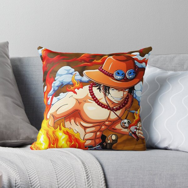One Piece Pillows Mera Mera no Mi 45 cm