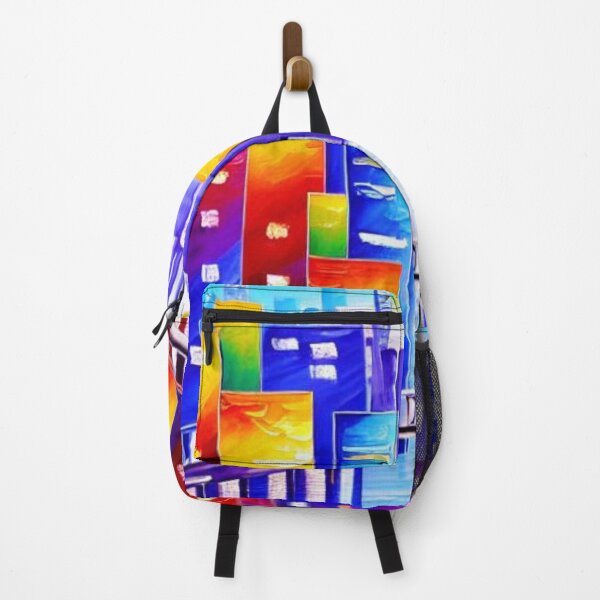 Item preview, City Lights Abstract Painting designed and sold by HanaiPrint.