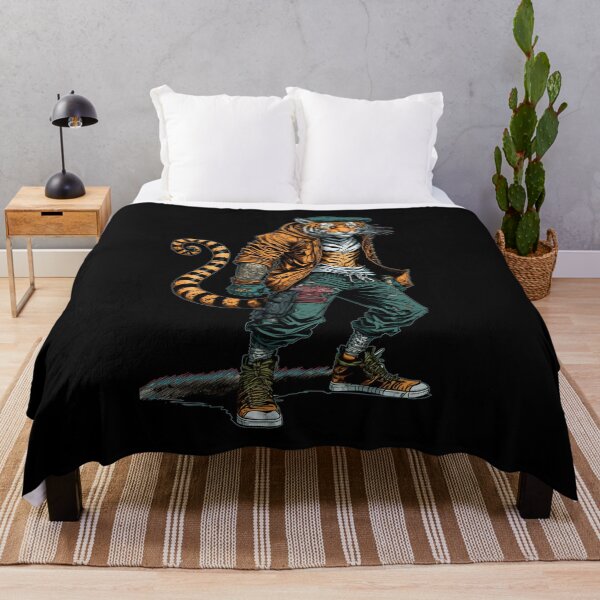 Item preview, Cool Tiger Graffiti Manga Anime Character designed and sold by tronictees.
