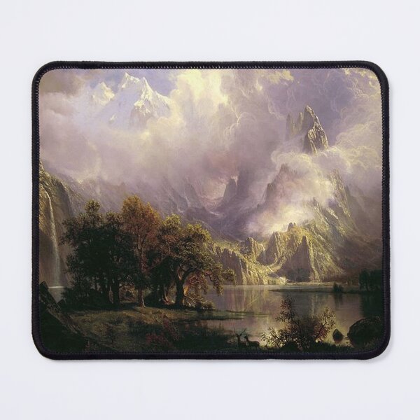 Item preview, Albert Bierstadt Rocky Mountain Landscape designed and sold by tomorrowsart.