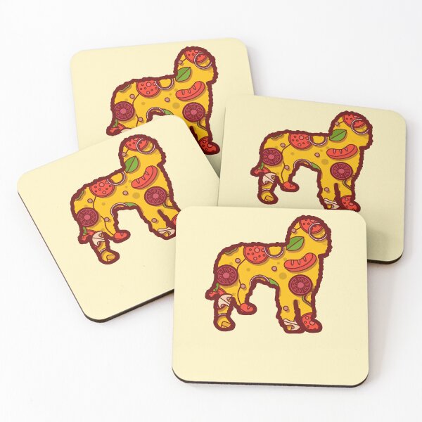 Item preview, Pizza Dog Pizza doodle dog designed and sold by shokA Design.