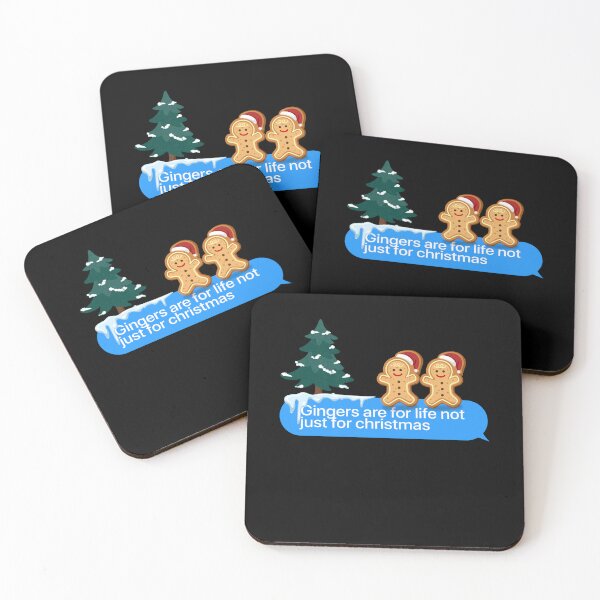 Item preview, Gingers Are For Life Not Just For Christmas Bubble message designed and sold by TheSMSBoutique.
