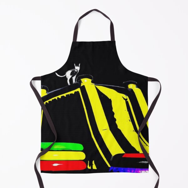 Item preview, Akanah Dyer the cat is jumping on a a bouncy castle designed and sold by akanahdyer.