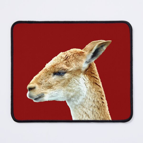 Item preview, Vicuña side eye (red background) designed and sold by PowerfulPhotos.