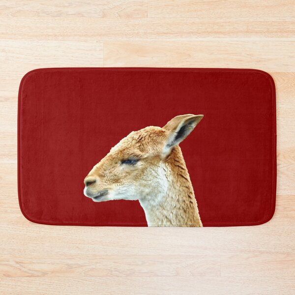Item preview, Vicuña side eye (red background) designed and sold by PowerfulPhotos.