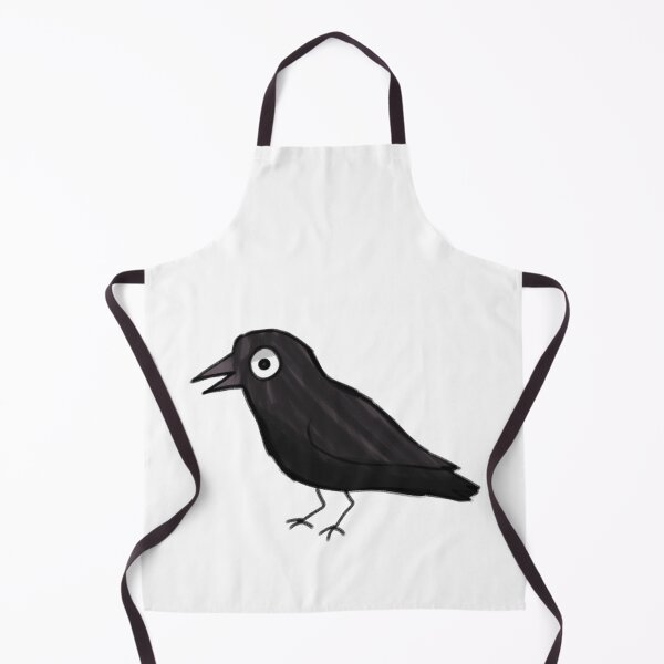 Item preview, crow illustration designed and sold by Mayarart.