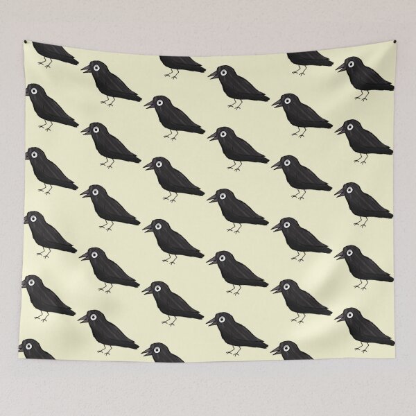 Item preview, crow illustration  designed and sold by Mayarart.