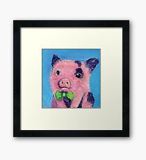Petunia - Bow Ties Are Cool Framed Print