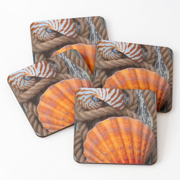 Item preview, Sea Shell And Nautilus In Rope designed and sold by Garry Gay.