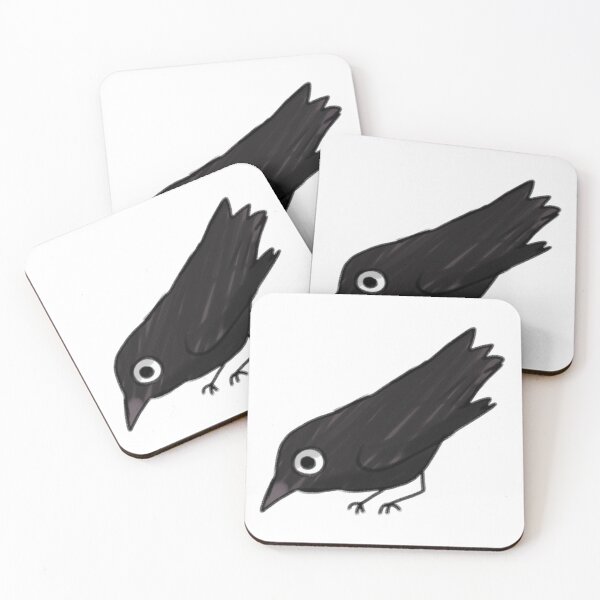 Item preview, Funny crow illustration  designed and sold by Mayarart.