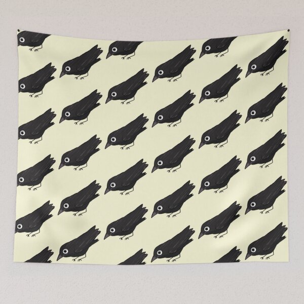 Item preview, Funny crow illustration  designed and sold by Mayarart.