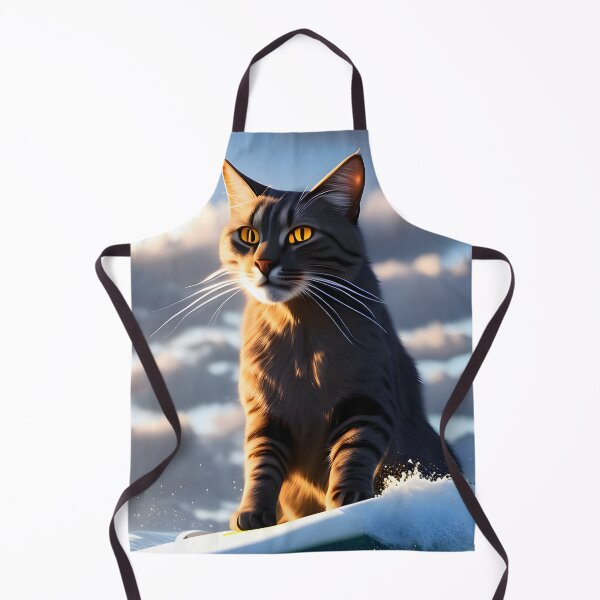 Item preview, Cat Surfing - Modern Digital Art designed and sold by Ai-michiart.