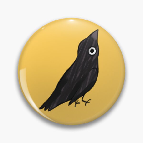 Item preview, Cute crow drawing  designed and sold by Mayarart.