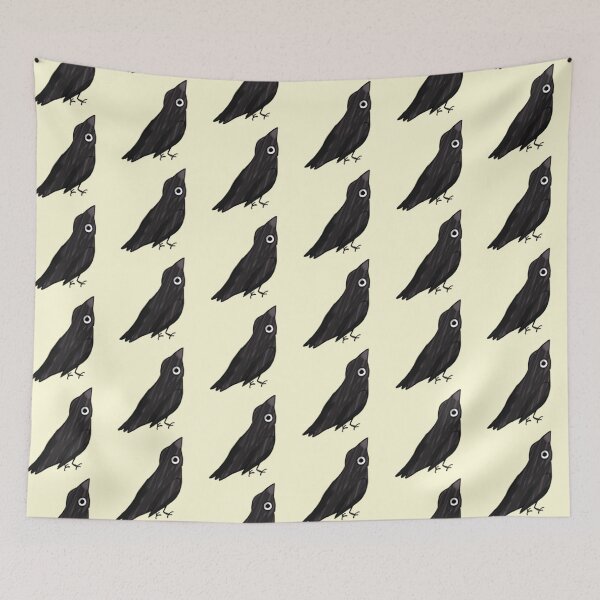 Item preview, Cute crow drawing  designed and sold by Mayarart.