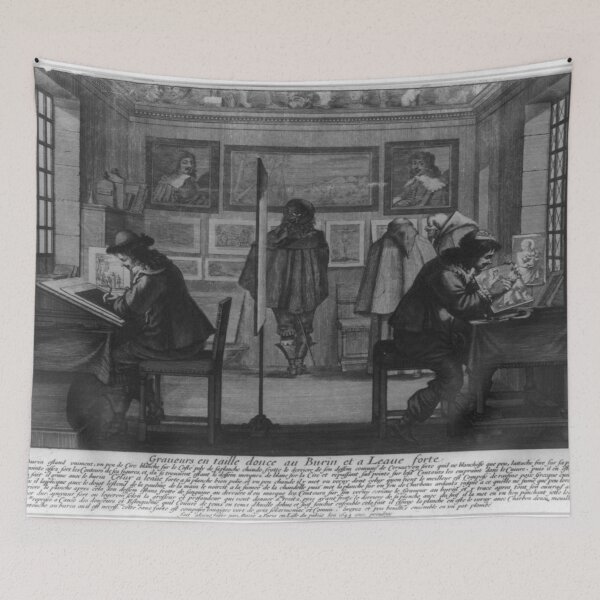Item preview, Gravure "engravers" 1643 designed and sold by Lacasadellora.