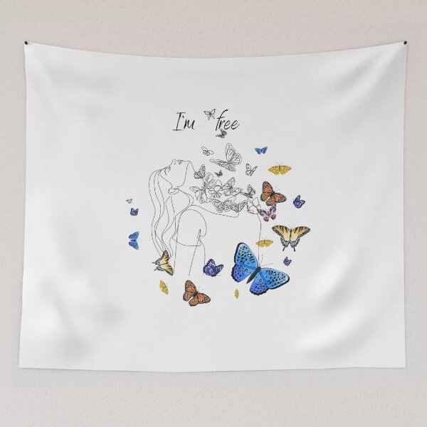 Item preview, I AM FREE | affirmation | spiritual | meditation | mystical | yoga designed and sold by soulupdesign.