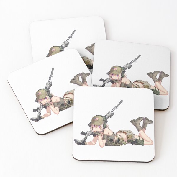 Item preview, Military Anime Girl designed and sold by kittiescuties.