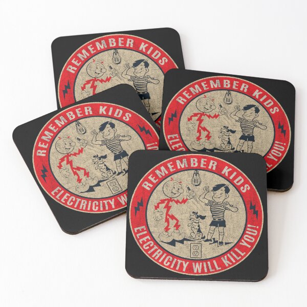 Item preview, Reddy Kilowatt Electricity will kill you Worn designed and sold by Alema Art.