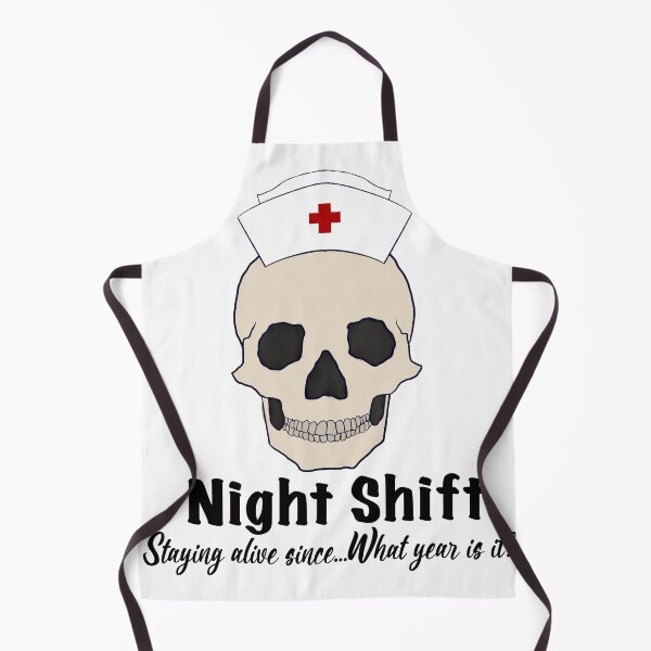 Item preview, Night Shift Nurses Unite designed and sold by AprilHArtStudio.