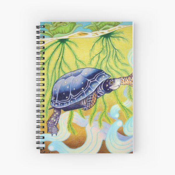 Spotted Turtle Spiral Notebook