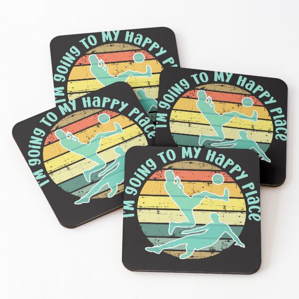 Item preview, I'm going to my happy place soccer (football) players designed and sold by LaylaEvans1.