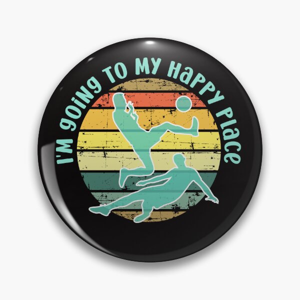 Item preview, I'm going to my happy place soccer (football) players designed and sold by LaylaEvans1.