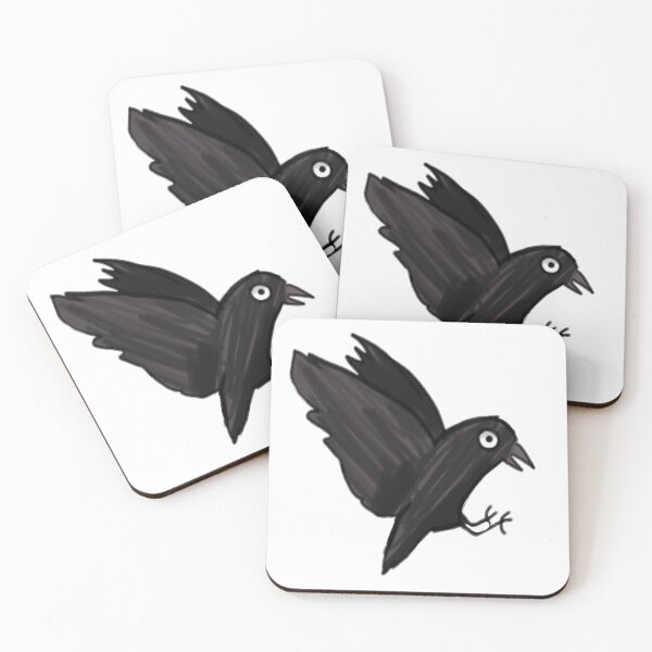Item preview, crow illustration  designed and sold by Mayarart.