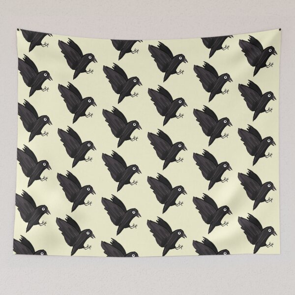 Item preview, crow illustration  designed and sold by Mayarart.