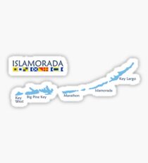 Islamorada - Florida. Sticker