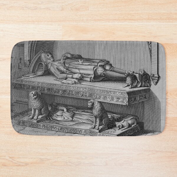 Item preview, Tomb Ulrich von Werd, Gravure, 1761 designed and sold by Lacasadellora.