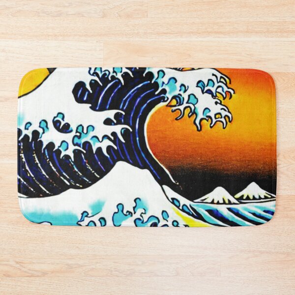 Item preview,  The Great Wave | outrun style  designed and sold by spinolator.