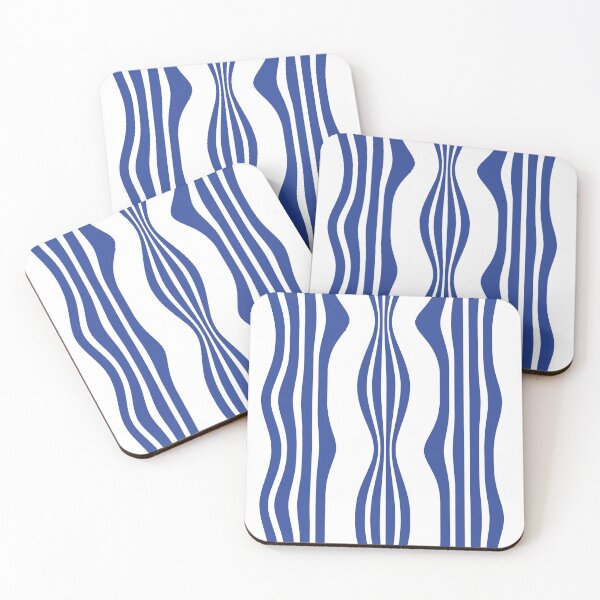 Item preview, Vertical Blue And White Striped designed and sold by therkmr.