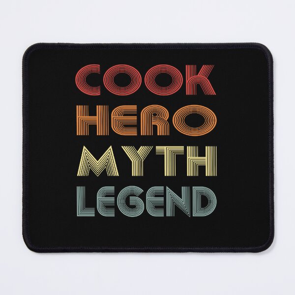 Item preview, Cook hero myth legend Chef Cooking, funny chef designed and sold by Msadk.