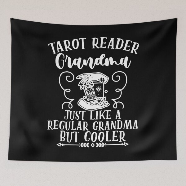 Item preview, Funny Tarot Reader Grandma Definition A Tarot Cartomancy Fan designed and sold by Nessshirts.