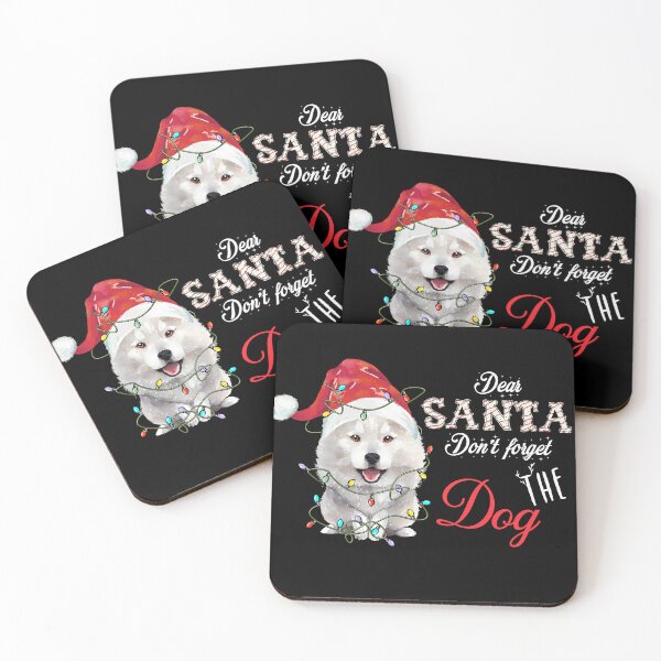Item preview, Merry Christmas Santa Dont Forget My Best Friend Samoyed Dog designed and sold by Yourfavshop600.