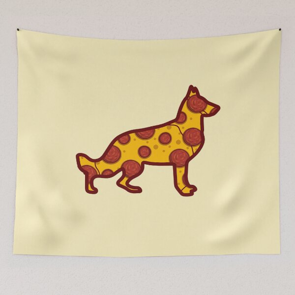 Item preview, Pizza Dog Pizza Bloodhound Dog designed and sold by shokA Design.
