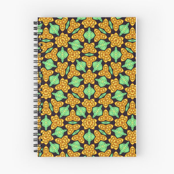 Item preview, Elegant Harlequin Green Yellow and Black Geometric Penrose Seamless Pattern designed and sold by protegra.
