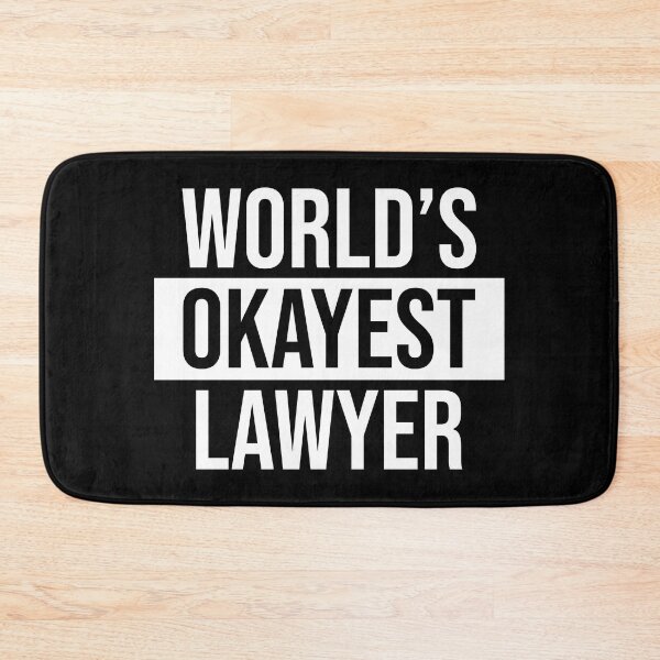 Item preview, World's Okayest Lawyer designed and sold by Adel Qasem.