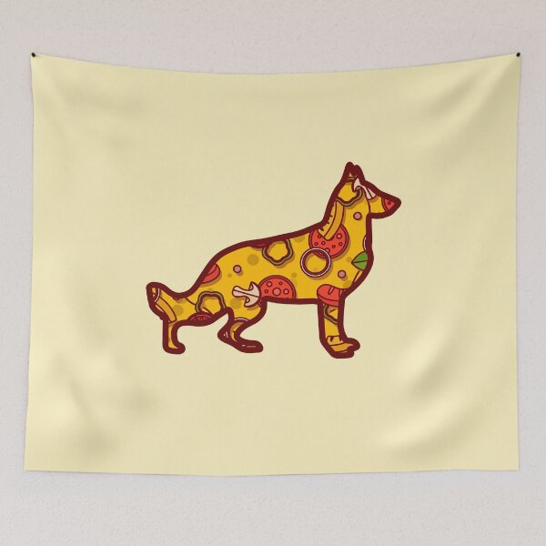 Item preview, Pizza Dog Pizza Bloodhound Dog designed and sold by shokA Design.