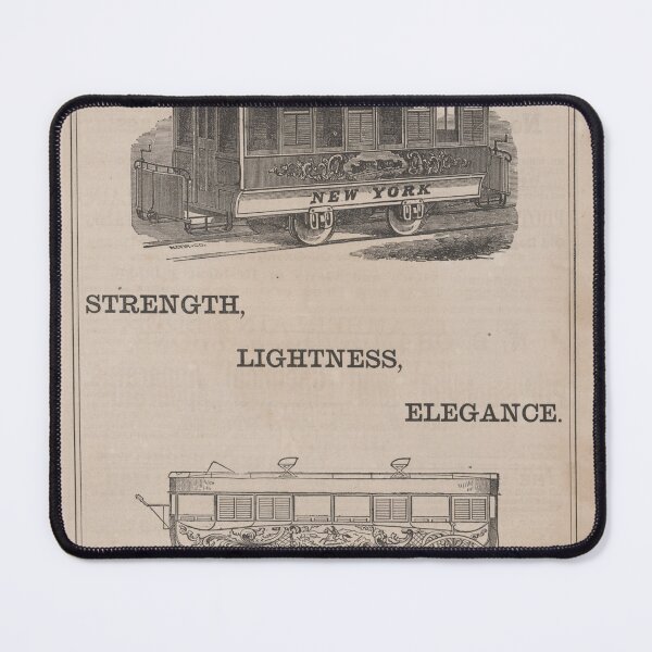Item preview, Old street car advertisement 1865 designed and sold by Lacasadellora.